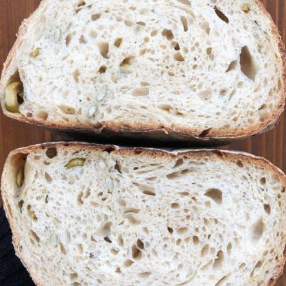 Yeşil Zeytin - Kabak Çekirdekli 